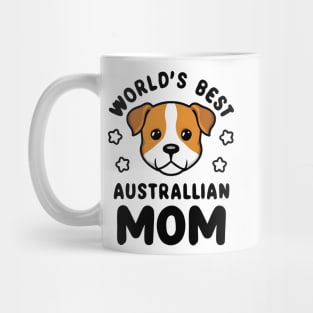 Mini Australian Shepherd Gifts World's Best Aussie Mom Mug